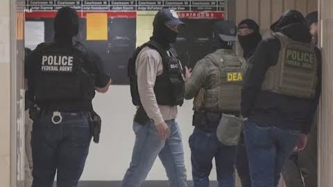 The measure, which goes into effect Jan. 1., prohibits federal and local law enforcement officers &mdash; with some exception including the California Highway Patrol &mdash; from covering their faces while on the job.