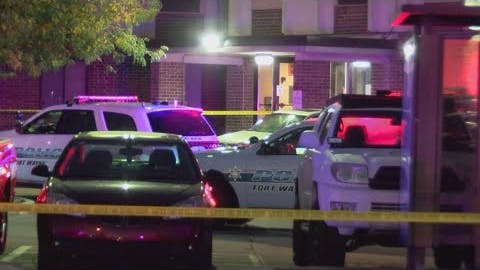 An altercation erupted between a Fort Wayne police officer and a suspect during a domestic disturbance, and the suspect stabbed and seriously injured the officer before being shot by police.