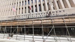 Officials approved a deal to move Houston police headquarters, as well as several other city departments, to a new building less than a mile away from the agency's current location. Officials approved a deal to move Houston police headquarters, as well as several other city departments, to a new building less than a mile away from the agency's current location.