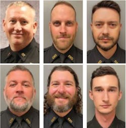 From left to right: Josh Smith, Colin Harrison, Brandon Varnado, David Balfantz, Chris Howell and Chris Saginario From left to right: Josh Smith, Colin Harrison, Brandon Varnado, David Balfantz, Chris Howell and Chris Saginario