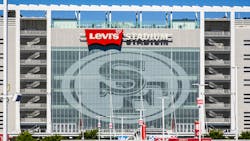 Levi's Stadium in Santa Clara, CA, will host the Super Bowl in February. Public safety agencies are prepping security plans for that event, as well as the next summer's World Cup. Levi's Stadium in Santa Clara, CA, will host the Super Bowl in February. Public safety agencies are prepping security plans for that event, as well as the next summer's World Cup.