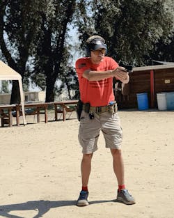 Regardless of the effectiveness of the pelvic girdle shot, engaging targets in various different scenarios should be practiced. If that's the only target that is presented, and the threat still exists, engage. Regardless of the effectiveness of the pelvic girdle shot, engaging targets in various different scenarios should be practiced. If that's the only target that is presented, and the threat still exists, engage.