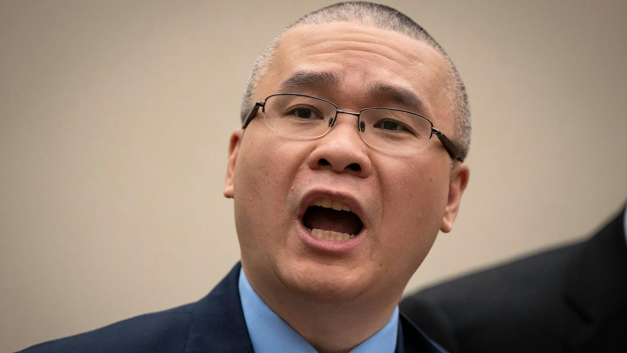 Former Minneapolis Police Officer Tou Thao speaks during his sentencing hearing in connection with the 2020 death of George Floyd.