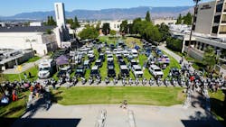 Over a dozen Inland Empire law enforcement agencies brought cruisers, motorcycles, helicopters and other vehicles Wednesday to cheer up patients at the 24th annual Cops for Kids Fly-In at Loma Linda University Children's Hospital. Over a dozen Inland Empire law enforcement agencies brought cruisers, motorcycles, helicopters and other vehicles Wednesday to cheer up patients at the 24th annual Cops for Kids Fly-In at Loma Linda University Children's Hospital.