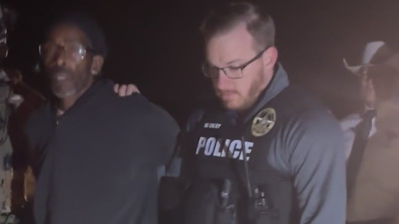 Bobby Michael Dennis, 64, was arrested Wednesday, days after he allegedly shot and wounded a Jacksonville, TX, police officer.