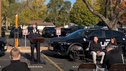 Two new electric cruisers recently unveiled by the Onalaska, WI, Police Department could save the agency $16,000 over five years. Two new electric cruisers recently unveiled by the Onalaska, WI, Police Department could save the agency $16,000 over five years.