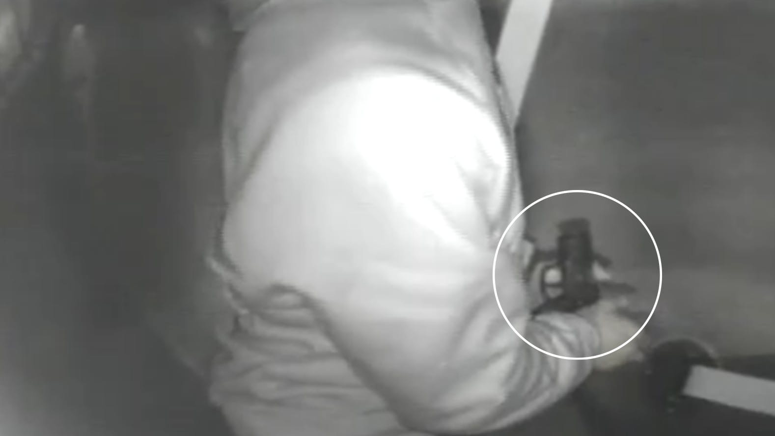 A 45-year-old handcuffed man pulls out a handgun before fatally shooting himself in the back of a Lincoln, NE, police cruiser Sunday.