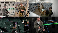 Still shots are shown from the fats AR - Augmented Reality Weapons Training system. Still shots are shown from the fats AR - Augmented Reality Weapons Training system.