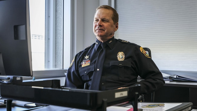 Clearwater, FL, Police Chief Eric Gandy.