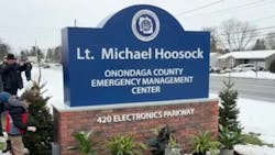 Onondaga County's Lieutenant Michael Hoosock Emergency Center. Onondaga County's Lieutenant Michael Hoosock Emergency Center.