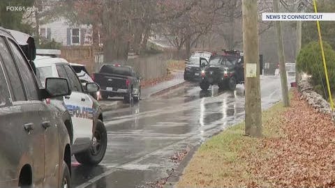 A gunman exchanged gunfire with Stamford, CT, police officers during an eight-hour standoff