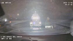 Dashboard camera footage captures a stabbing suspect stealing a Middletown, OH, police cruiser. Dashboard camera footage captures a stabbing suspect stealing a Middletown, OH, police cruiser.