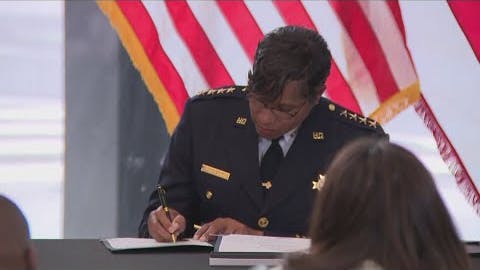 D.C. Metro Police Chief Pamela Smith.