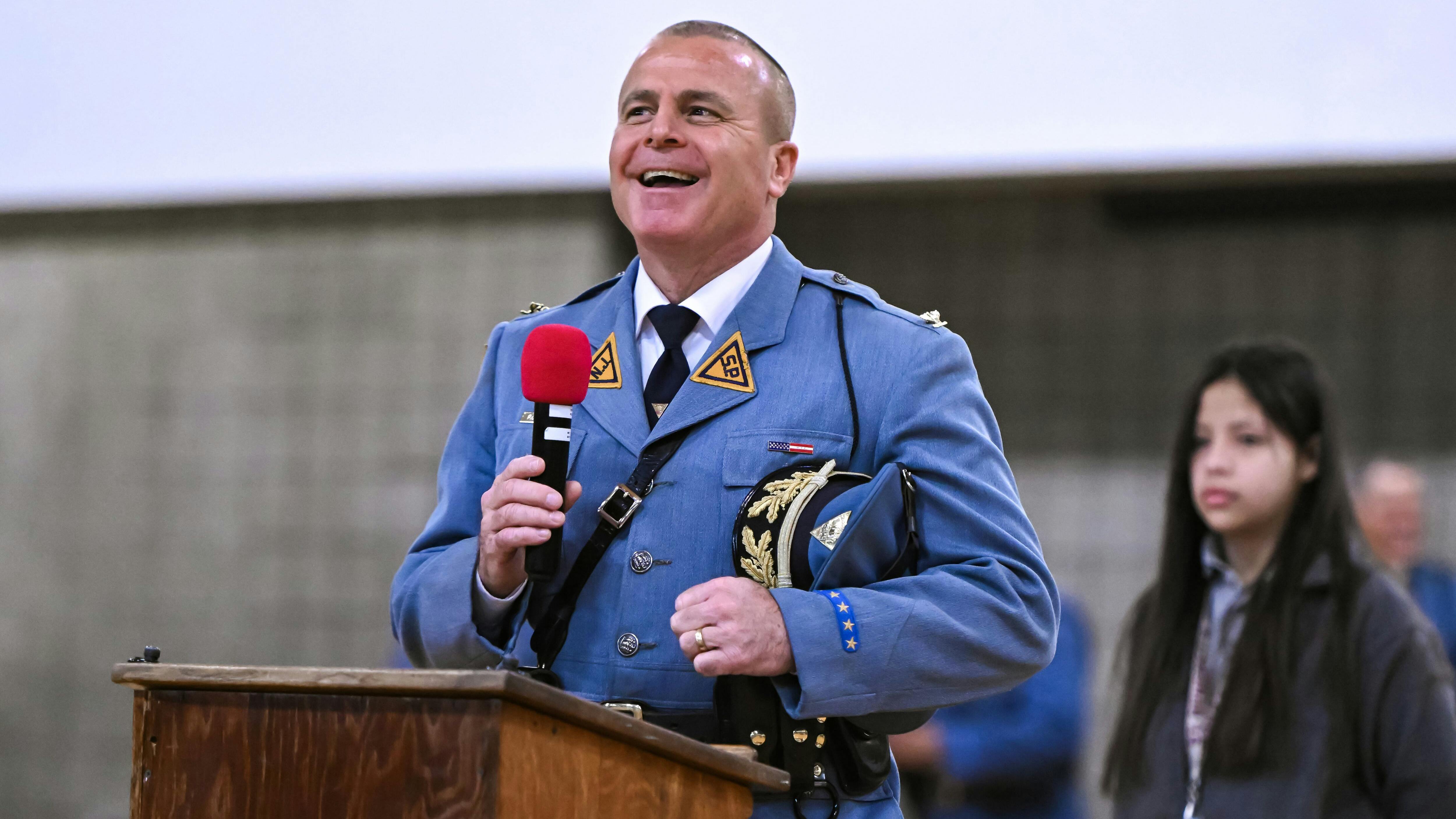 New Jersey State Police Superintendent Col. Patrick Callahan has served in the post since 2017, first as interim superintendent.