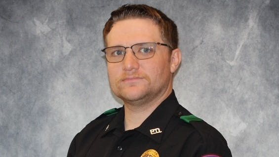 Kaufman, TX, Police Officer Austin Cooley, 26, also served as a Hunt County deputy fire chief.