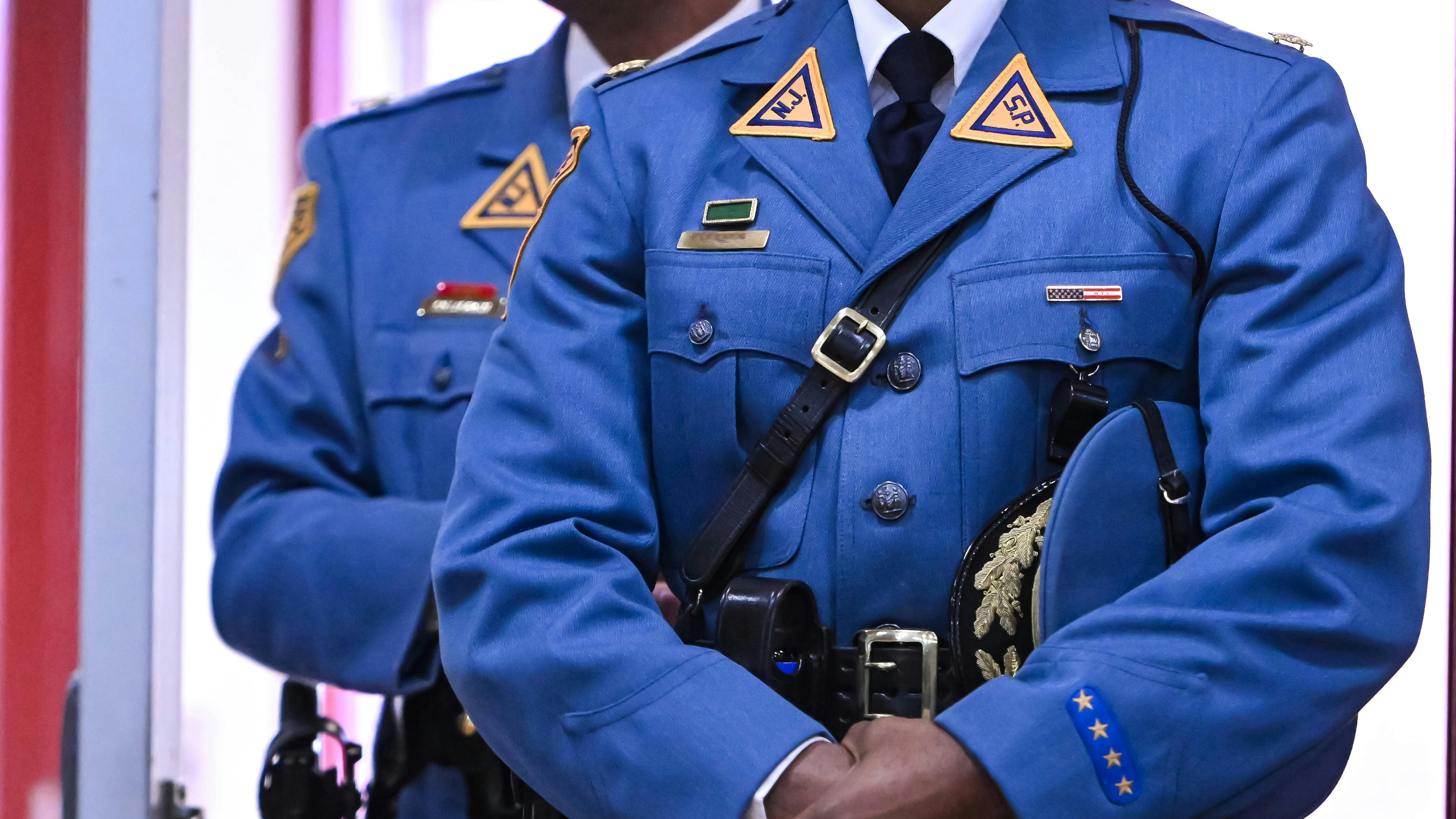 New Jersesy State Police troopers.