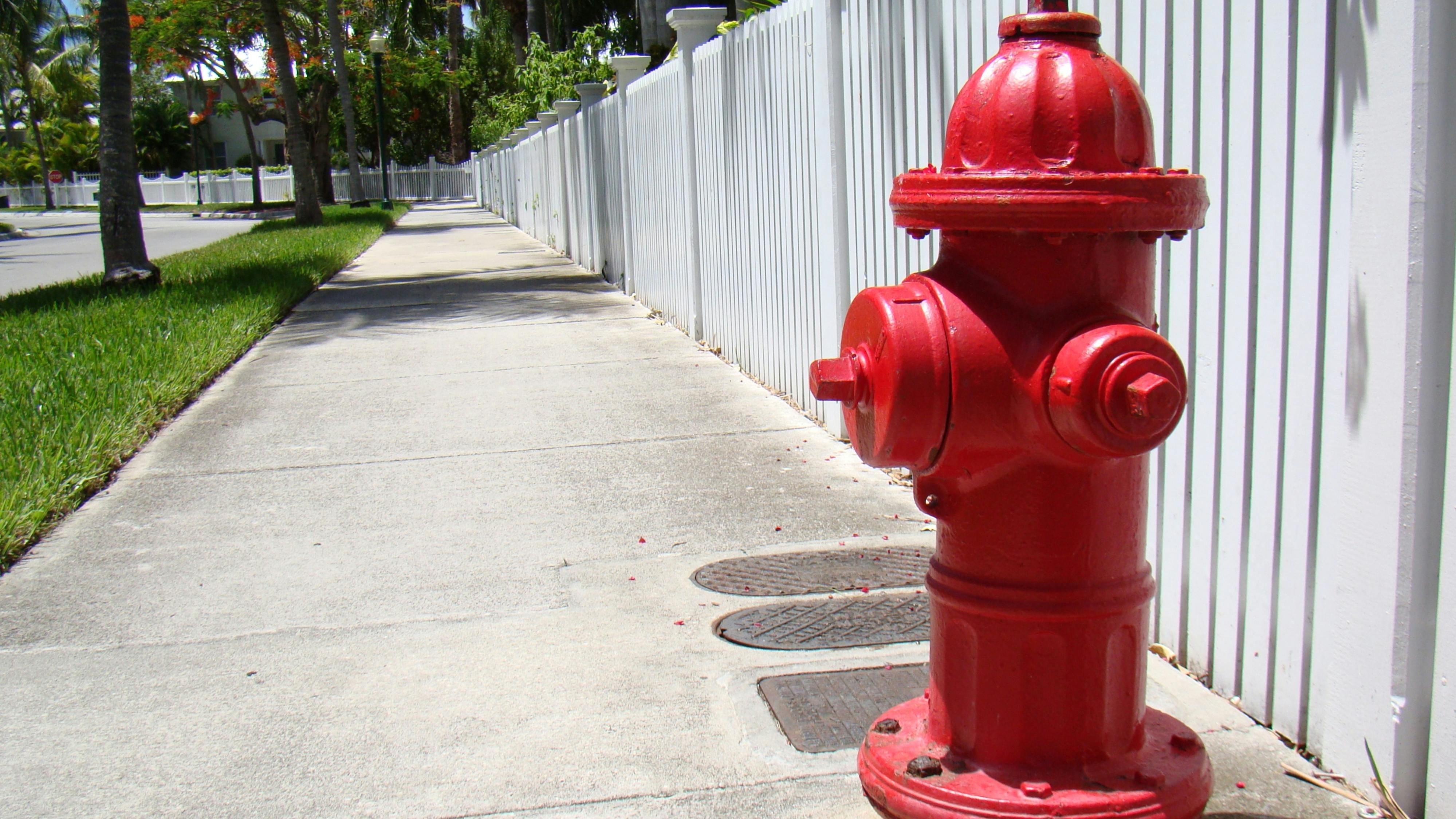 A fire hydrant ended a Kalispell, MT, police chase with an armed suspect.