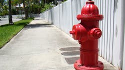 A fire hydrant ended a Kalispell, MT, police chase with an armed suspect. A fire hydrant ended a Kalispell, MT, police chase with an armed suspect.