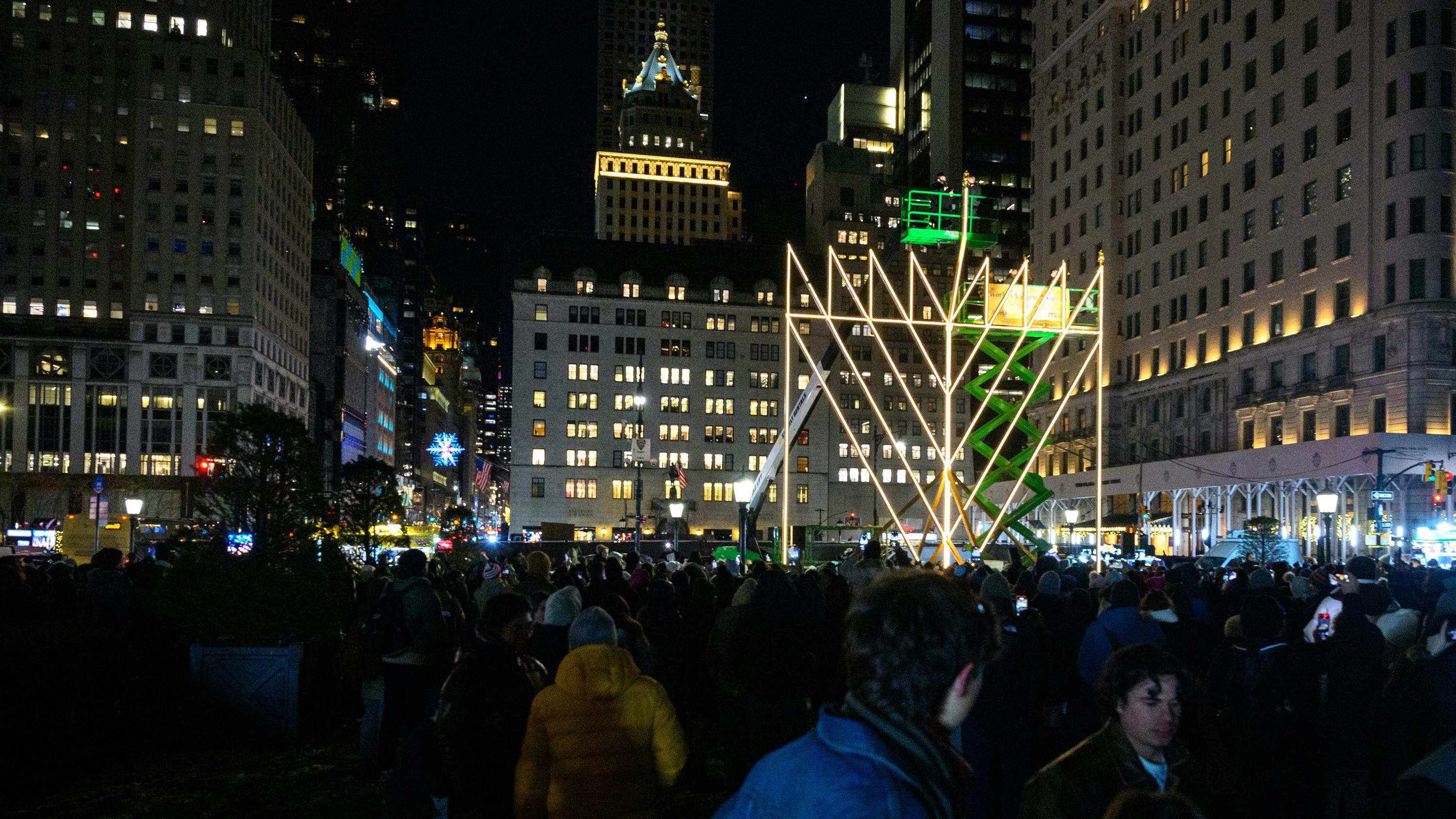 The NYPD has increased security around Hanukkah events and synagogues after an anti-Semitic mass shooting in Australia.