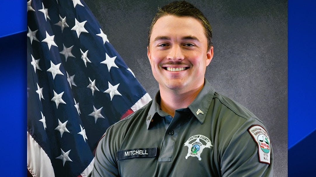 Chatham County, NC, Senior Sheriff's Deputy Matthew Mitchell.