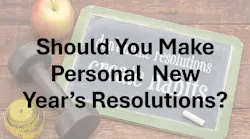 Setting new year's resolutions for police officers.