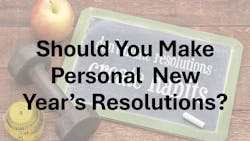 Setting new year's resolutions for police officers. Setting new year's resolutions for police officers.
