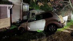 An alleged drunken driver crashed while making a U-Turn and accidentally called 9-1-1. An alleged drunken driver crashed while making a U-Turn and accidentally called 9-1-1.