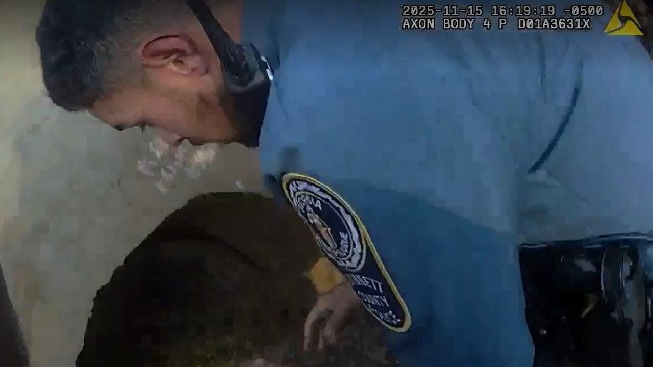 Gwinnett County, GA, police rescue a 5-year-old autistic boy in a drain pipe.