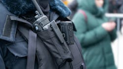 'His radio saved his life. The bullet is lodged in the radio.' 'His radio saved his life. The bullet is lodged in the radio.'