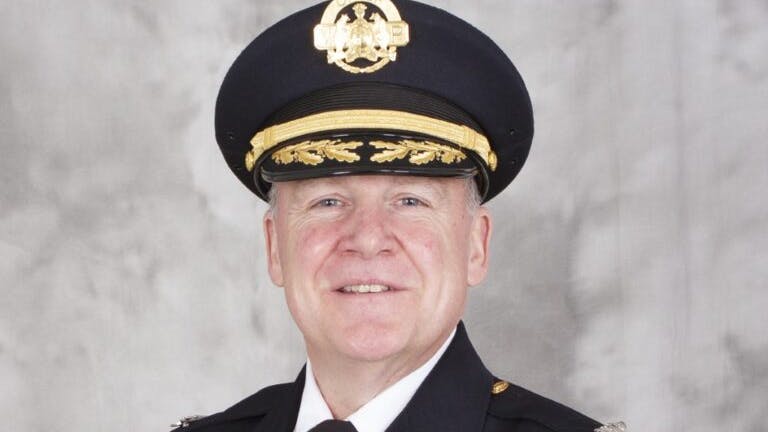 St. Louis Police Chief Robert Tracy.