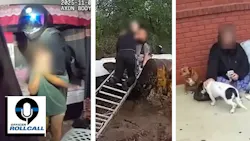 Hillsborough County, FL, sheriff's deputies daring rescue of a boy held hostage at knife point (left), a New Mexico State Police trooper's quick thinking to rescue a family in flooding and a display of compassion by a Newton County, GA, deputy and Covington police officer.