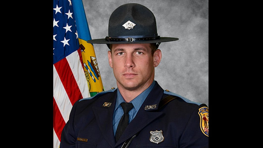 Delaware State Police Cpl. Matthew 'Ty' Snook.
