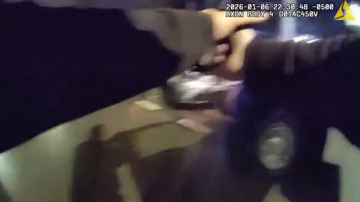 The Cuyahoga County Sheriff&rsquo;s Department on Tuesday released body camera footage of an armed carjacking suspect who engaged in a gunfight with officers in a nearly hour-long pursuit through Cleveland.