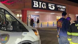 Responding officers located Sgt. Matthew Graham, who had reported over the radio that he had been stabbed Responding officers located Sgt. Matthew Graham, who had reported over the radio that he had been stabbed