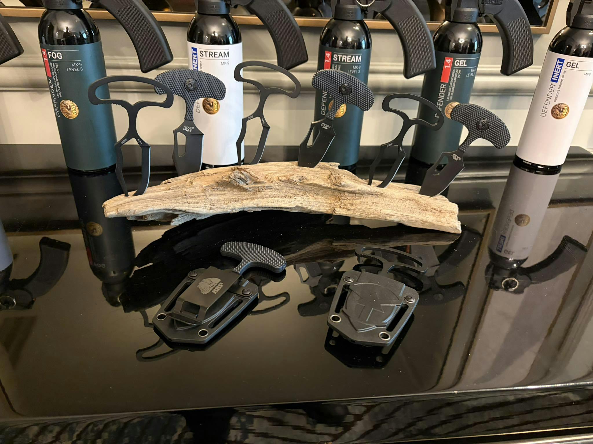 ASP Inc., in their 50th year of operation, has added a line of push knives to their line of products.