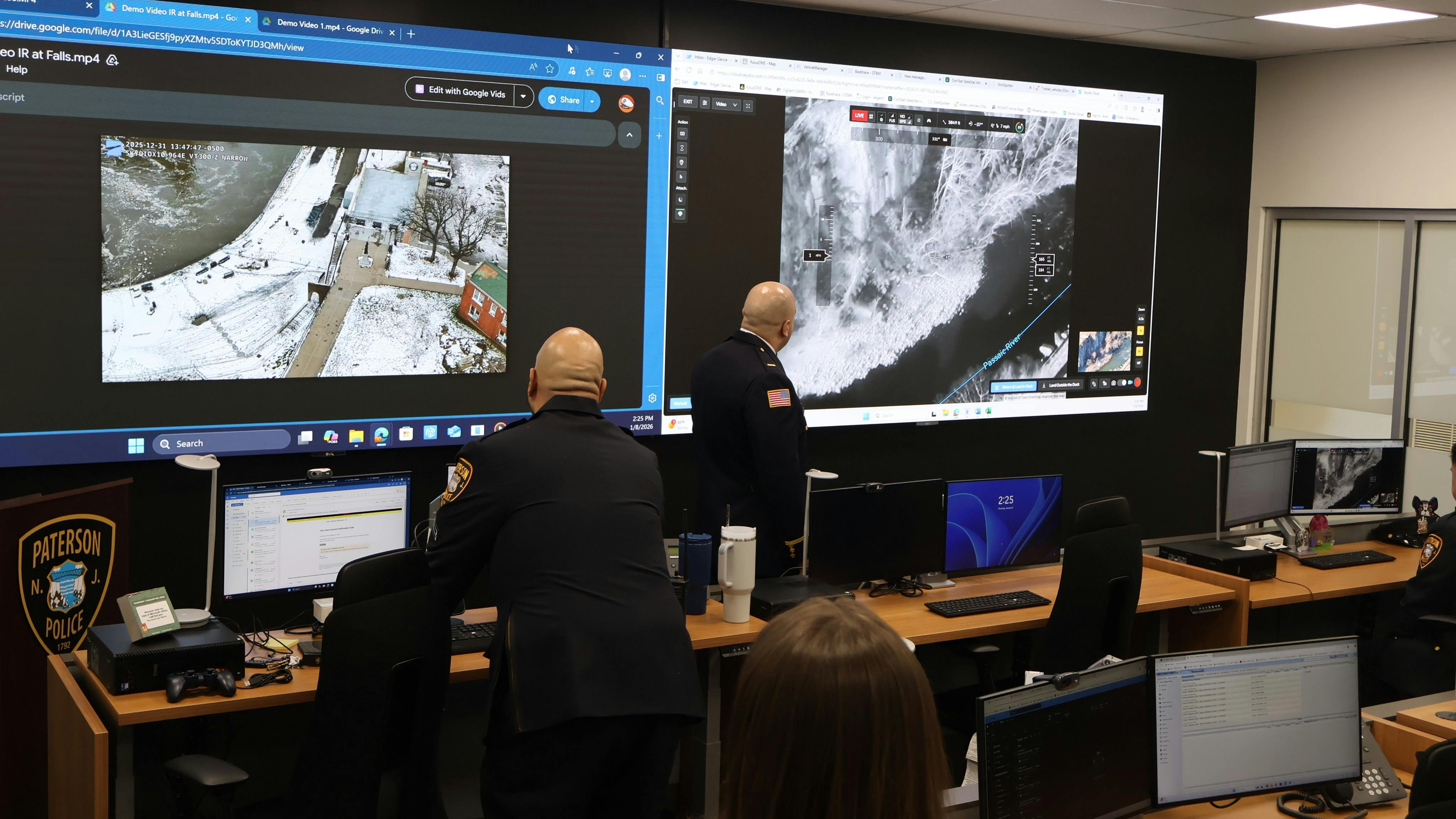 Patterson's Real Time Operations Center will serve as a centralized hub that connects officers and supervisors to live data and video feeds from across the city.