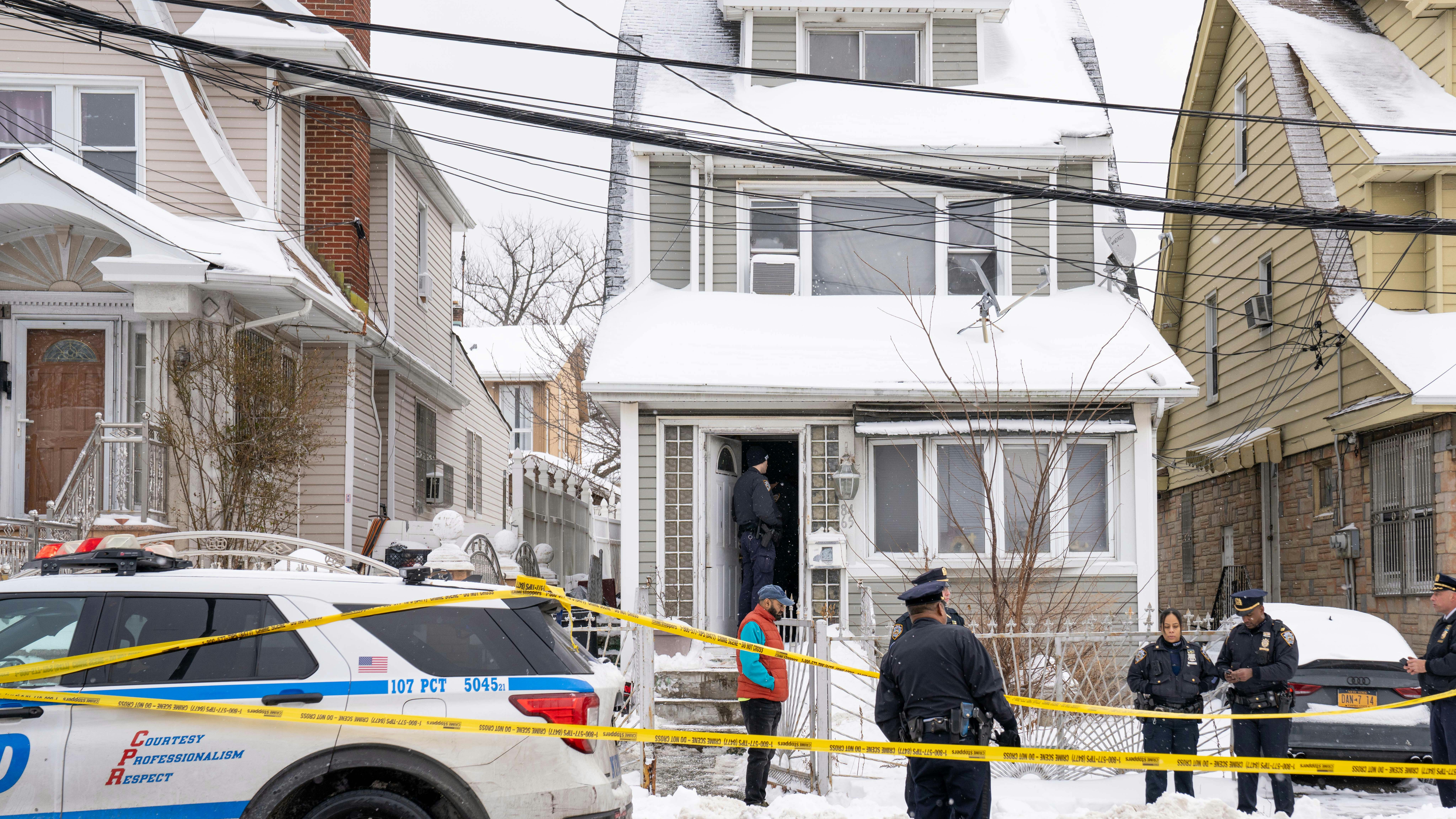 NYPD Officers responding to a call for an Emotionally Disturbed Person ended up shooting a man who advanced on them whilst refusing to drop a knife inside a residence at 84-65 Parsons Boulevard in Queens on Monday January 26, 2026. 1211. The man was rushed to the Hospital.