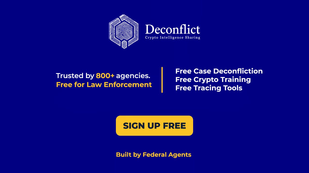 Free Crypto Case Deconfliction Platform for Law Enforcement Agencies