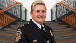 Newly appointed Indianapolis Metropolitan Police Chief Tanya Terry Newly appointed Indianapolis Metropolitan Police Chief Tanya Terry