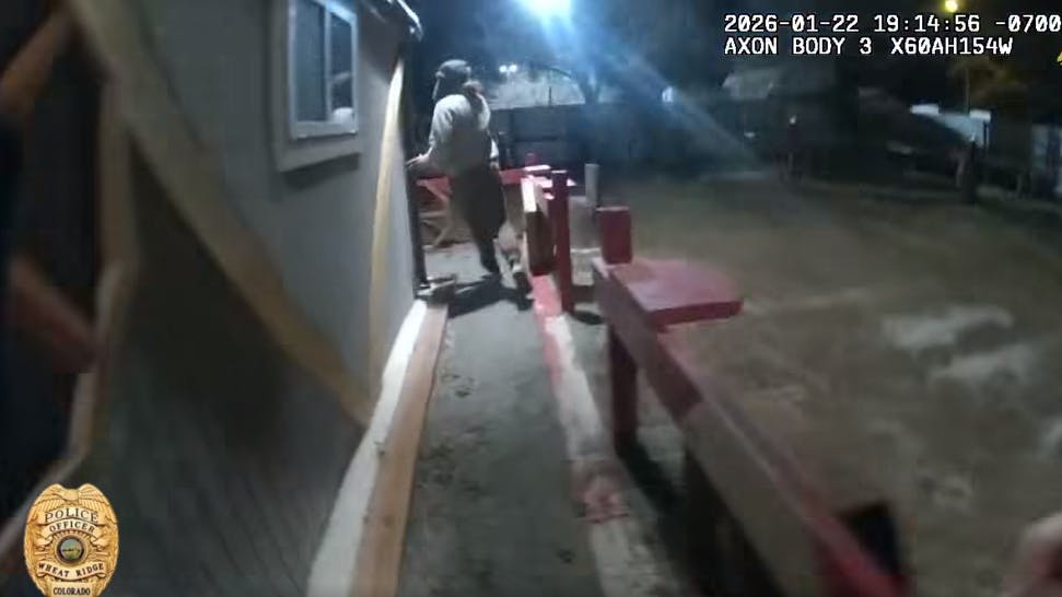 Arrested suspect asks Wheat Ridge police if he can buy them dinner.