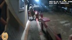 Arrested suspect asks Wheat Ridge police if he can buy them dinner. Arrested suspect asks Wheat Ridge police if he can buy them dinner.