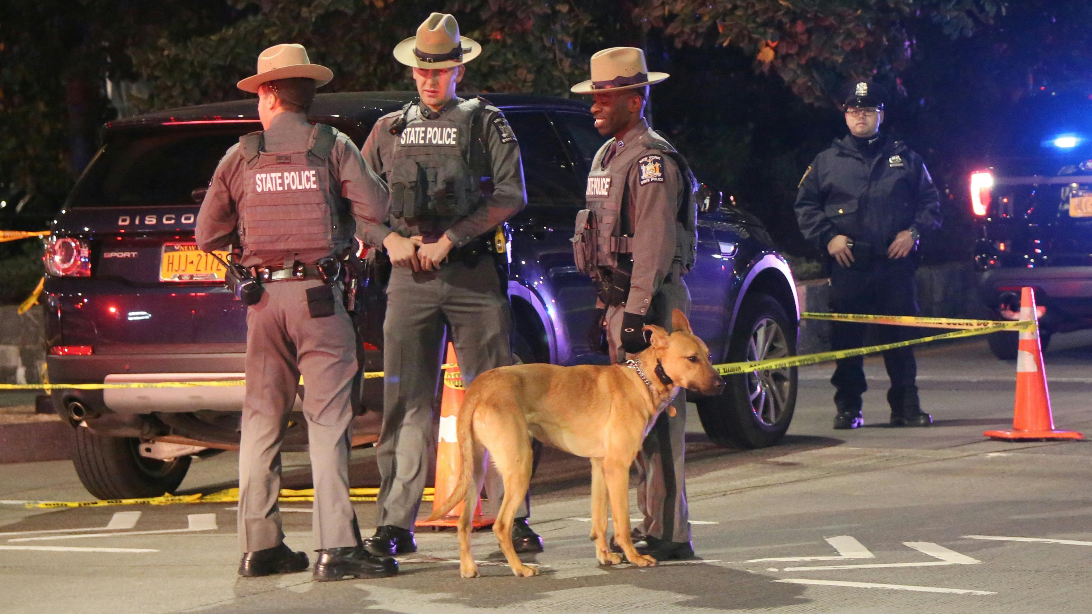 New York State Police troopers.