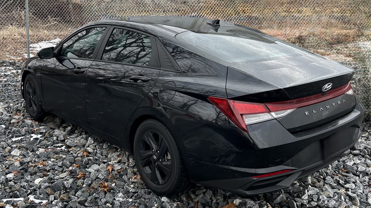 A phony deputy's phony cruiser.