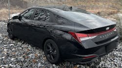 A phony deputy's phony cruiser. A phony deputy's phony cruiser.