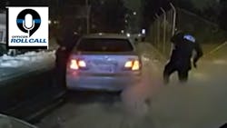 Columbus, OH, police face a close call when shots are fired outside substation. Columbus, OH, police face a close call when shots are fired outside substation.