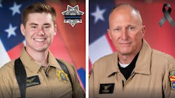 Arizona Department of Public Safety Trooper/Paramedic Hunter Bennett (left) and pilot Robert Skankey. Arizona Department of Public Safety Trooper/Paramedic Hunter Bennett (left) and pilot Robert Skankey.