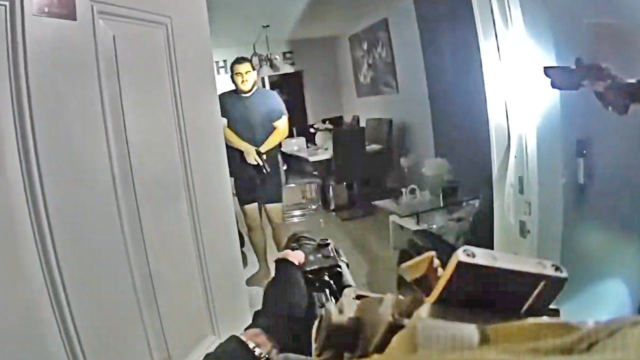 Brother of child porn suspect pulls gun on Miami-Dade sheriff's deputies.