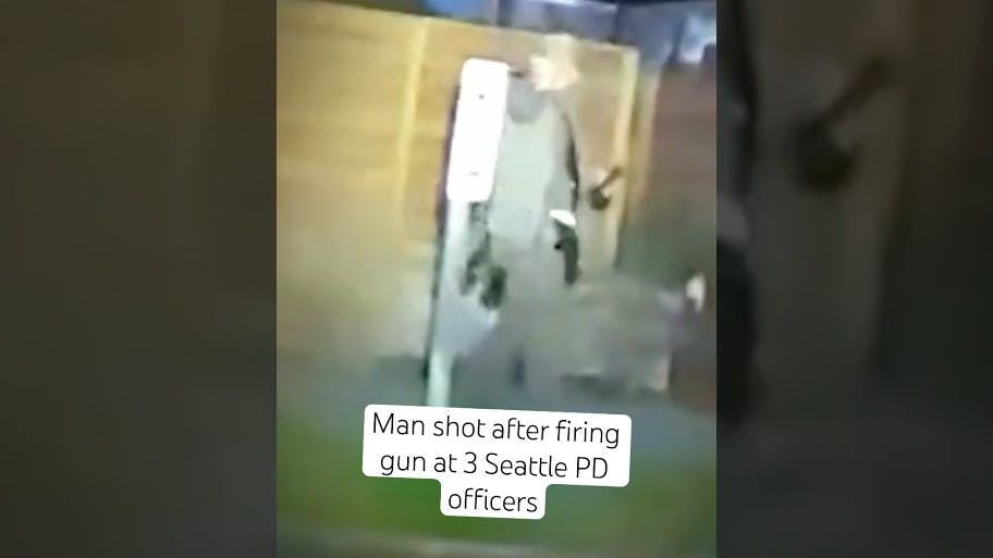 Bodycam: Shootout Erupts when Seattle Police Officers Confront Suspect Following Woman