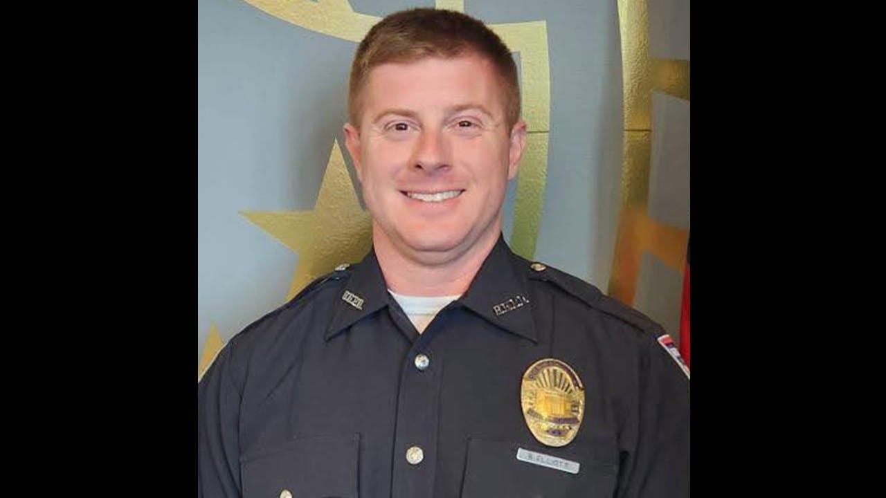 Beech Grove, IN, Police Officer Brian Elliott.