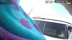 Maryland State Police trooper saves choking child.